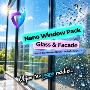 Nano balíky 12 Nano balík na okná a fasádne sklo