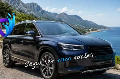 Nano ochrana auta pred dovolenkou / Nano Slovakia 2 Nano ochrana auta pred dovolenkou na lesklom vozidle pripravenom na dlhú cestu pri mori