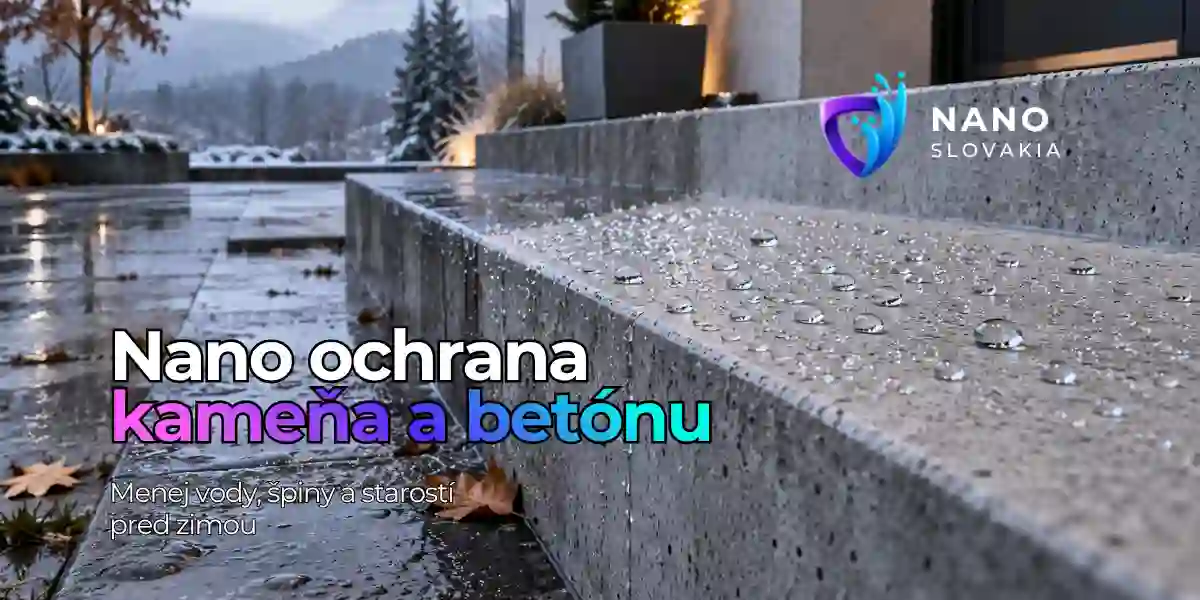 Nano magazín 17 Nano ochrana kameňa a betónu proti vlhkosti a nasiakavosti